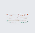 Finesse Alana Gold Stone Belly Chain Set