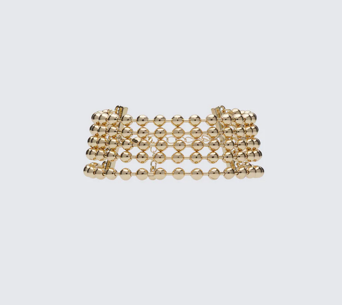 Finesse Ayo Gold Ball Chain Bracelet