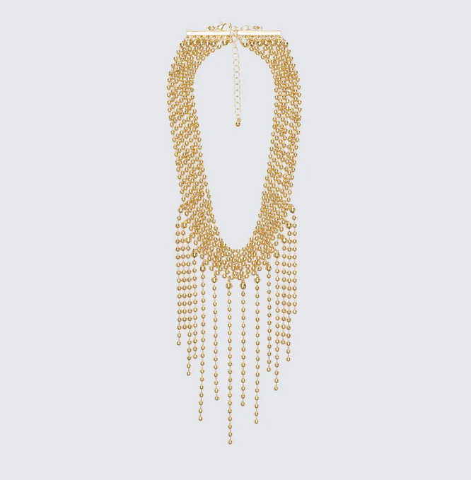 Finesse Ayo Gold Ball Chain Choker