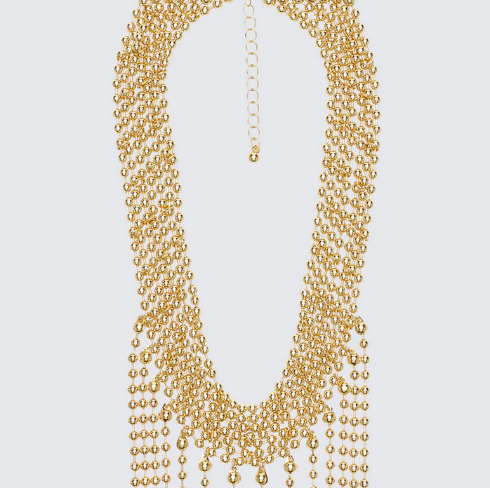 Finesse Ayo Gold Ball Chain Choker