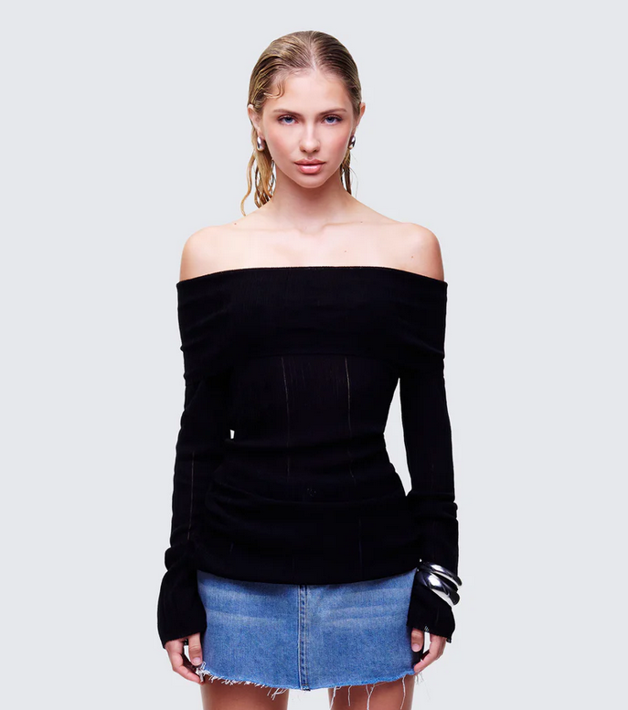 Finesse Arlina Fine Knit Top