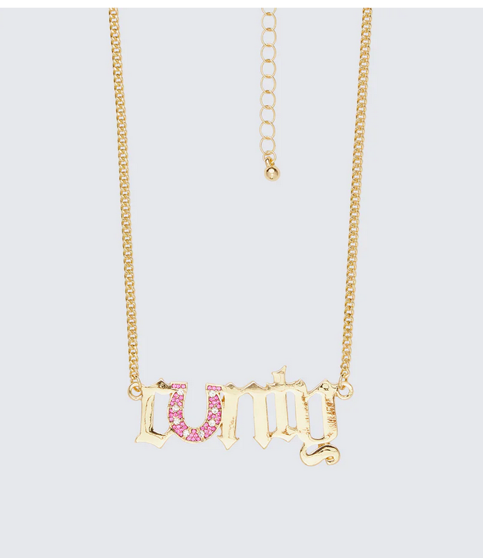 Finesse Alva Gold Cnty Necklace