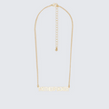 Finesse Angelica Gold 'MOFO' Necklace
