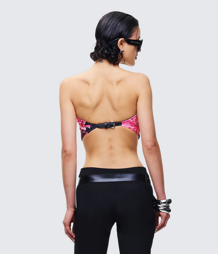 Finesse Elix Multi Printed Bandeau Top
