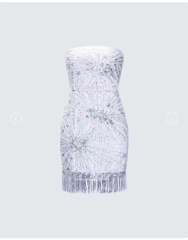 Finesse Jocelyn Sequin Mini Dress