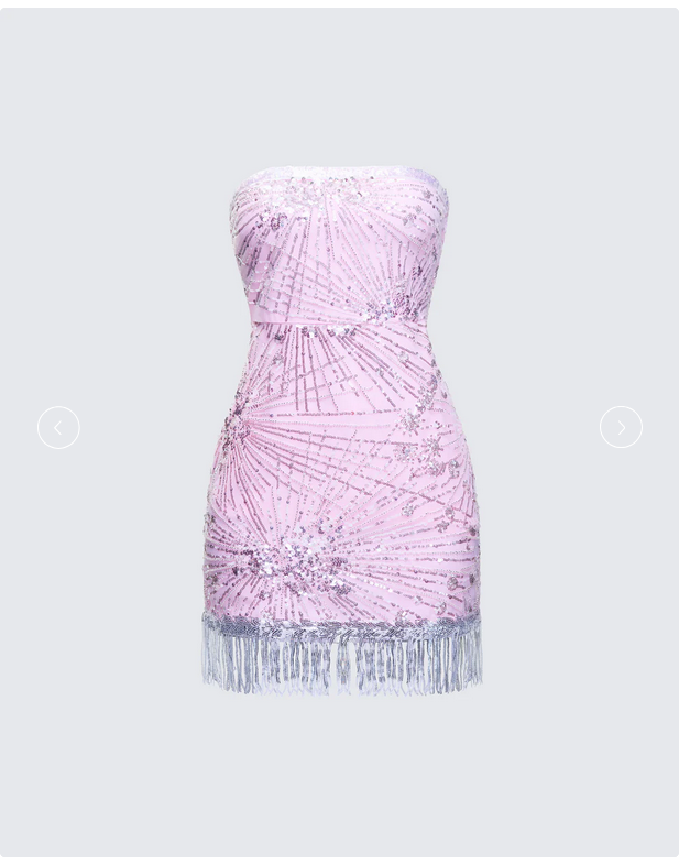 Finesse Jocelyn Sequin Mini Dress