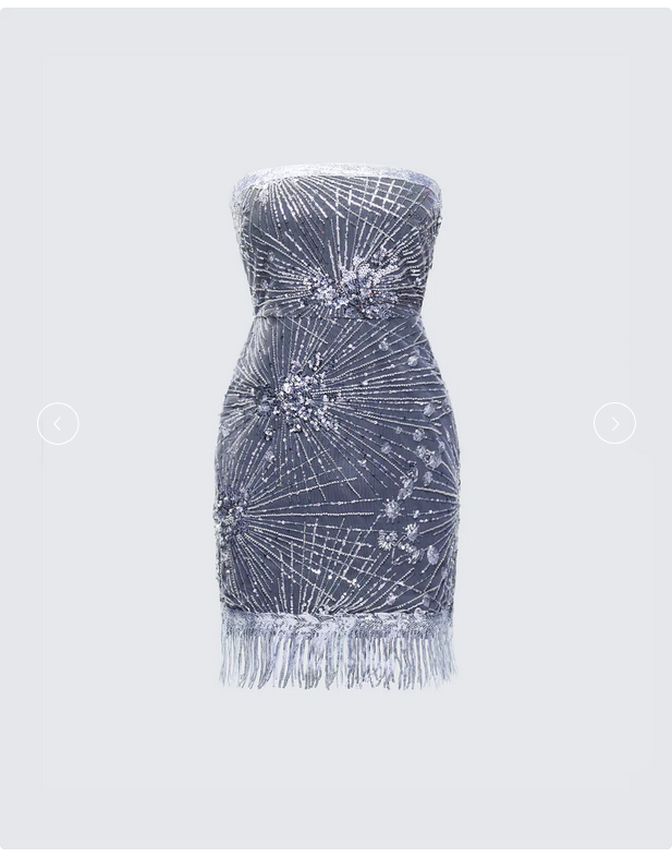 Finesse Jocelyn Sequin Mini Dress
