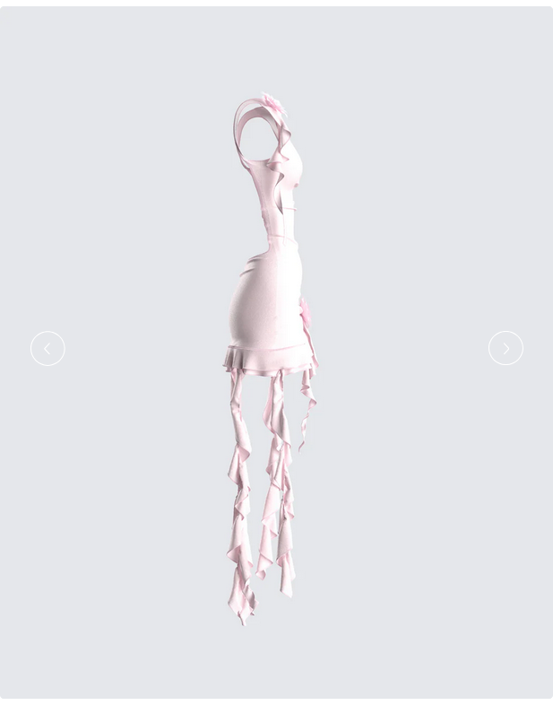 Finesse Tiana Ruffle Rosette Dress