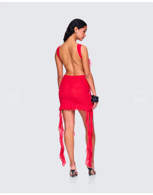 Finesse Tiana Ruffle Rosette Dress