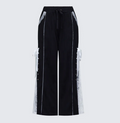 Finesse Corbyn Black Lace Window Sweatpants