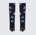 Finesse Delphi Black Mesh Butterfly Gloves