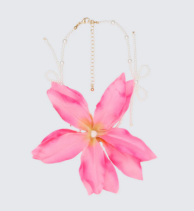 Finesse Piper Pink Tropical Pearl Choker