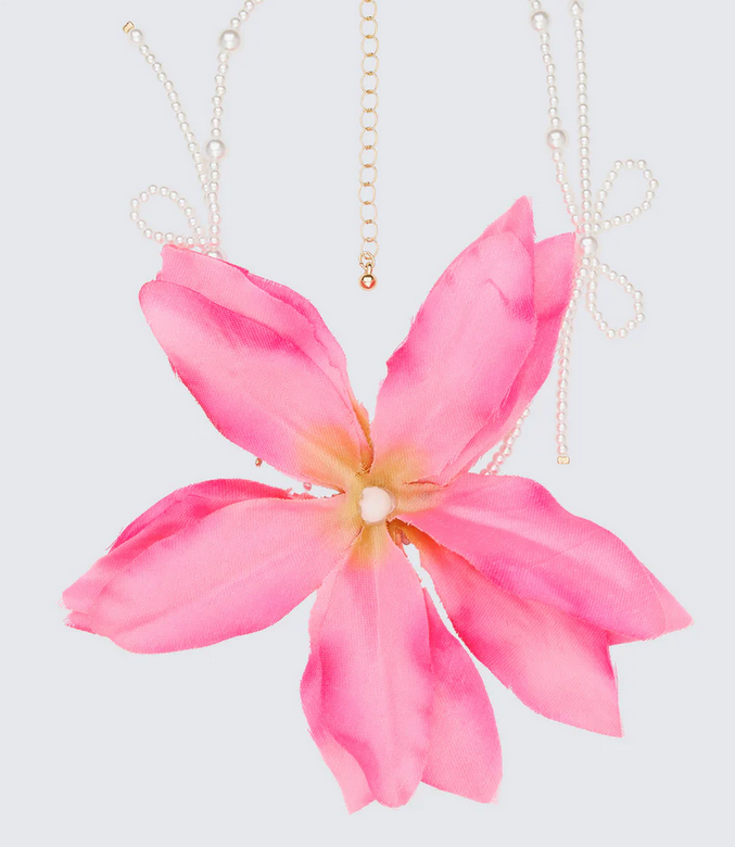Finesse Piper Pink Tropical Pearl Choker