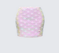 Finesse Luneth Pink Sequin Mini Skirt