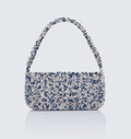 Finesse Asma Silver Beaded Shoulder Bag