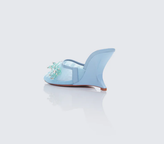 Finesse Brandi Mesh Wedge Sandal