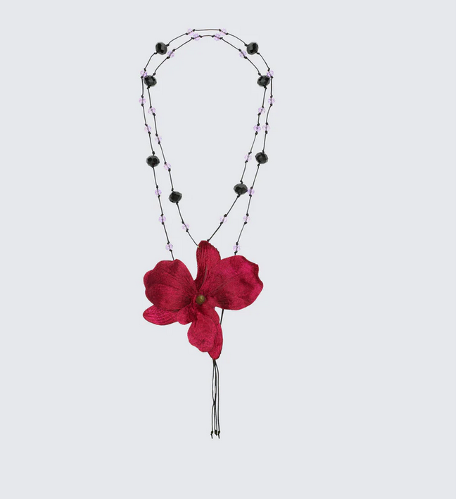Finesse Halima Purple Multi Way Necklace