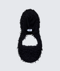 Finesse Morgan Black Knit Hooded Halter Top