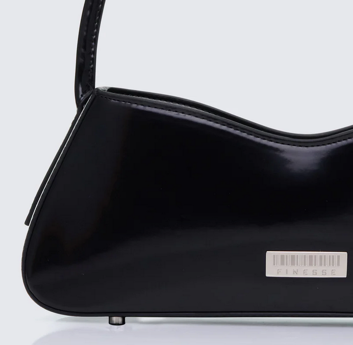 Finesse Icon Leather 90's Shoulder Bag