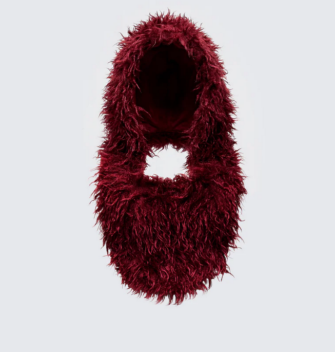 Finesse Tamara Plum Backless Hood Top