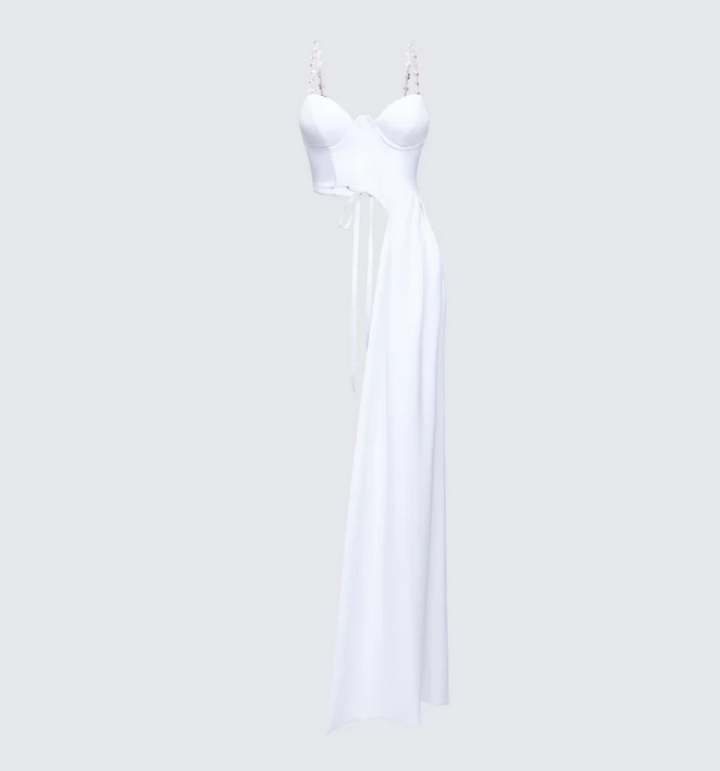 Finesse Bellamy Asymmetric Detachable Strap Top