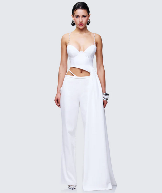 Finesse Bellamy Asymmetric Detachable Strap Top