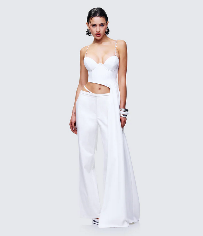 Finesse Bellamy Asymmetric Detachable Strap Top