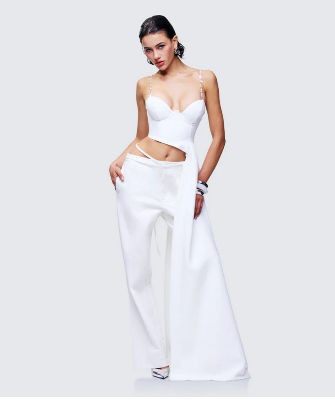 Finesse Bellamy Asymmetric Detachable Strap Top