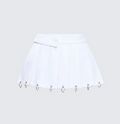 Finesse Petra White Micro Mini Skirt