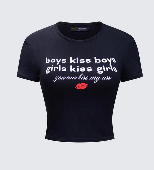 Finesse Hema Slogan Baby Tee
