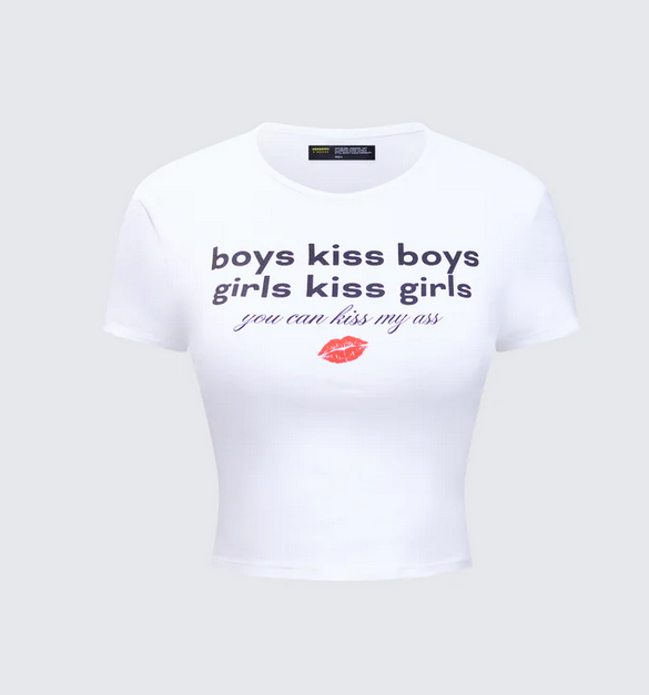 Finesse Hema Slogan Baby Tee