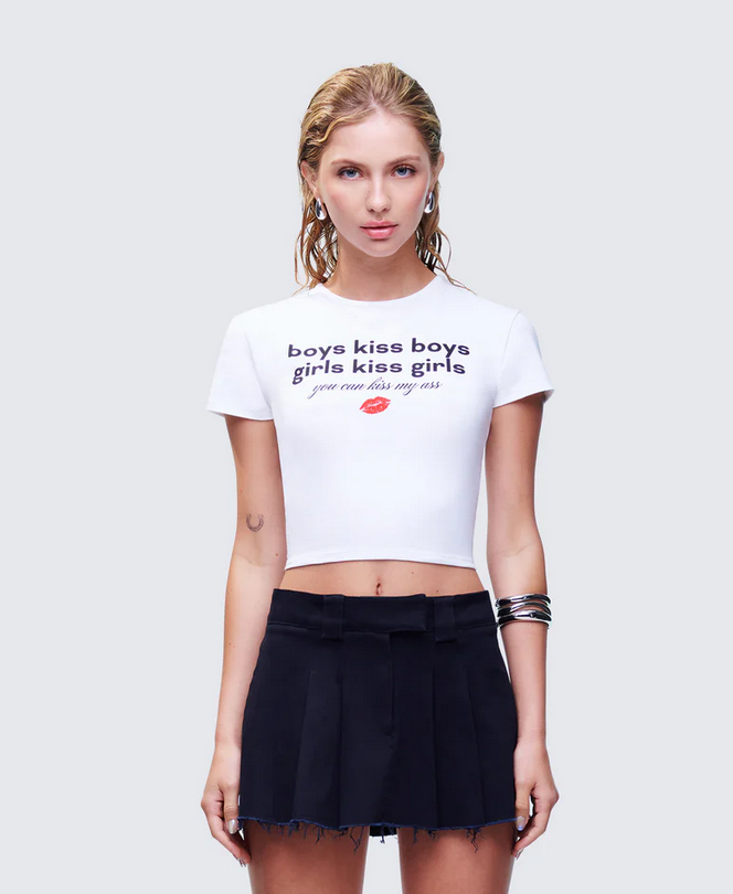 Finesse Hema Slogan Baby Tee