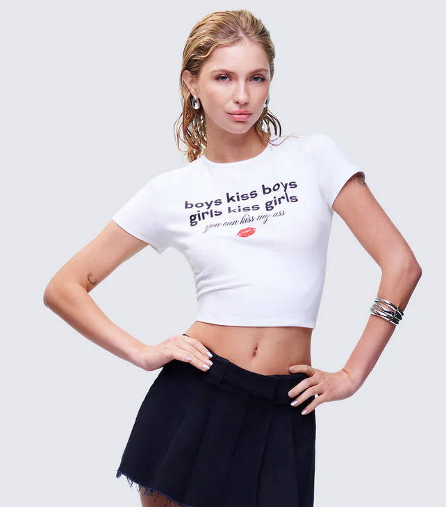 Finesse Hema Slogan Baby Tee