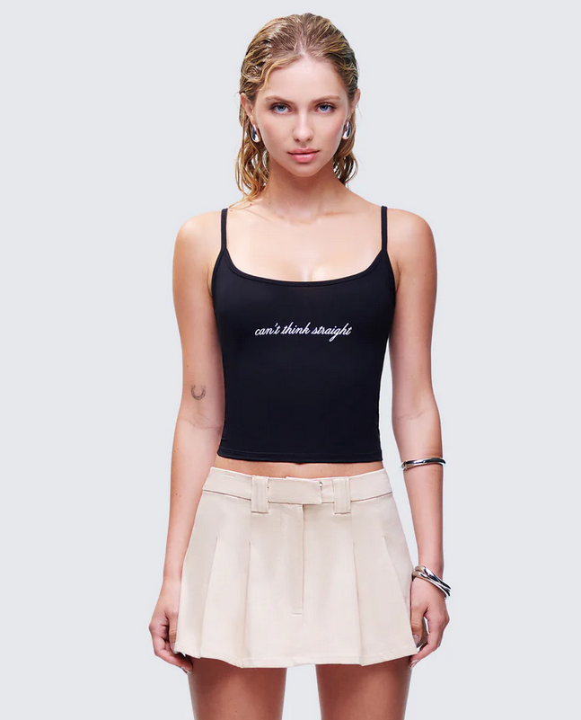 Finesse Kacie Slogan Cami Top