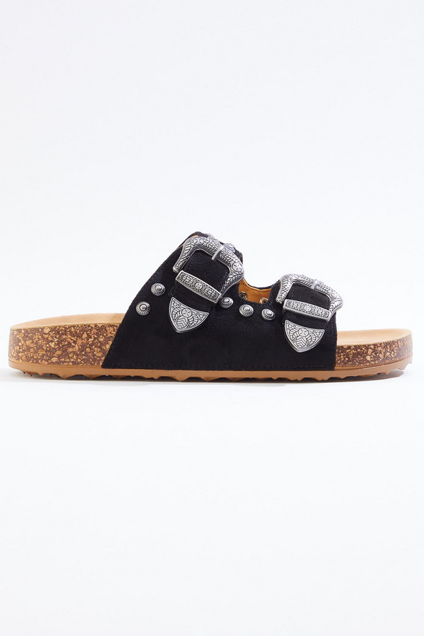 Cato Fashions Suede Western Sandals