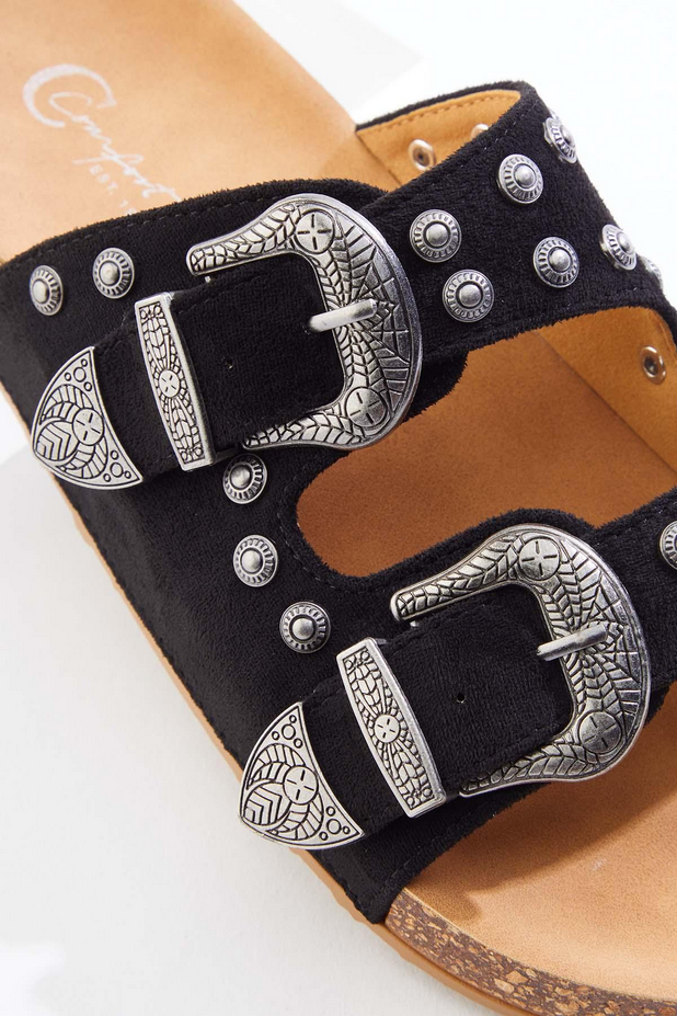 Cato Fashions Suede Western Sandals