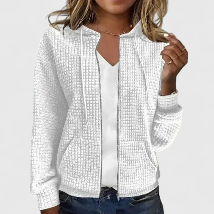 Nabalu Women’s Zip-Up Jacket – Hooded Long Sleeve Outerwear