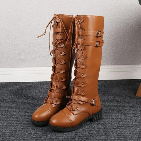 Harper & Lane Kennedy - Retro Lace Boots