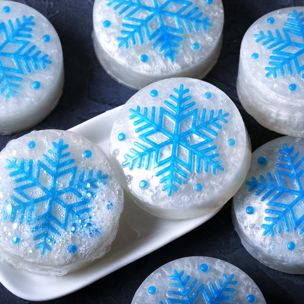Bramble Berry 4 Cavity Snowflake Silicone Mold