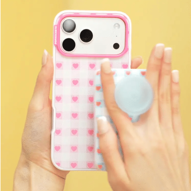 PopSockets Berry Sweet Gingham - MagSafe PowerPack