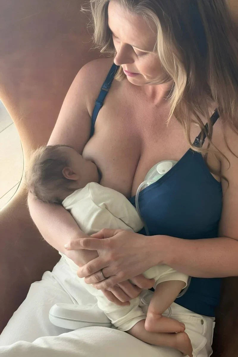 Simple Wishes SuperMom Silhouette Nursing & Pumping Seamless Tank