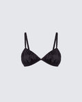 Finesse Suzanna Satin Gathered Bra Top