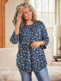 April Cornell Mushroom Lotus Tunic