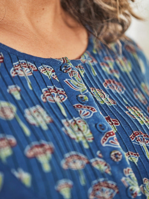 April Cornell Mushroom Lotus Tunic