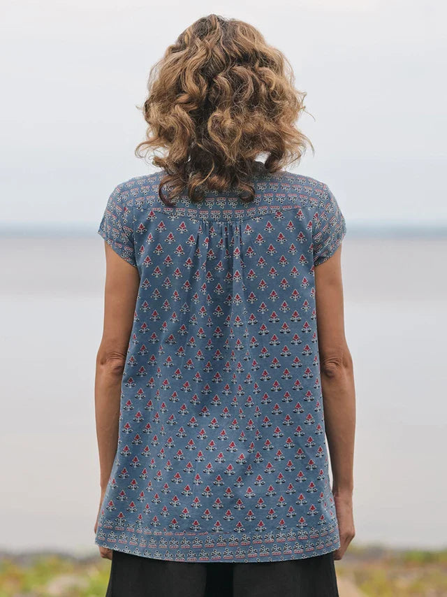 April Cornell Total Hippie Indigo Tunic - Indigo