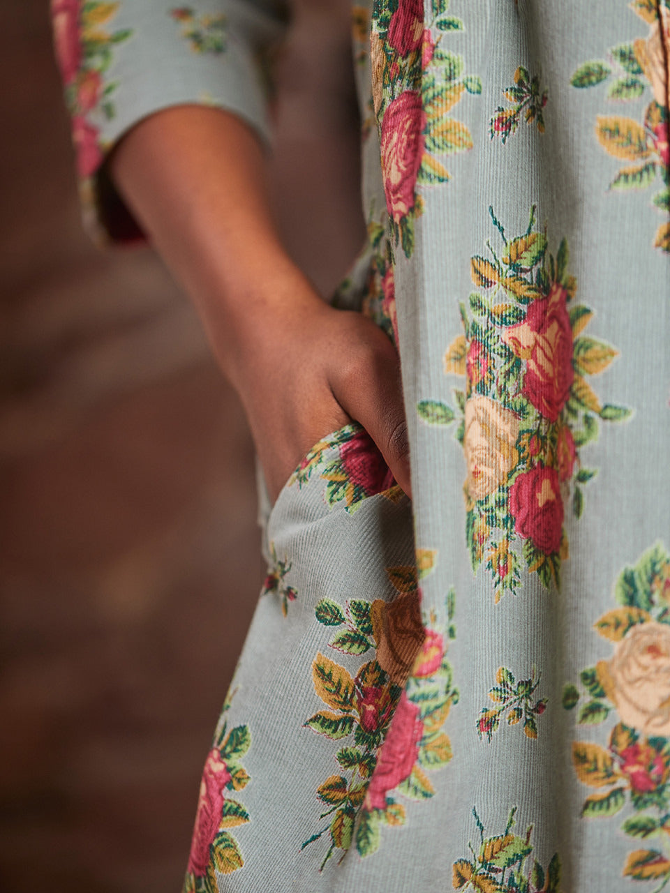April Cornell Genevieve Corduroy Tunic Dress