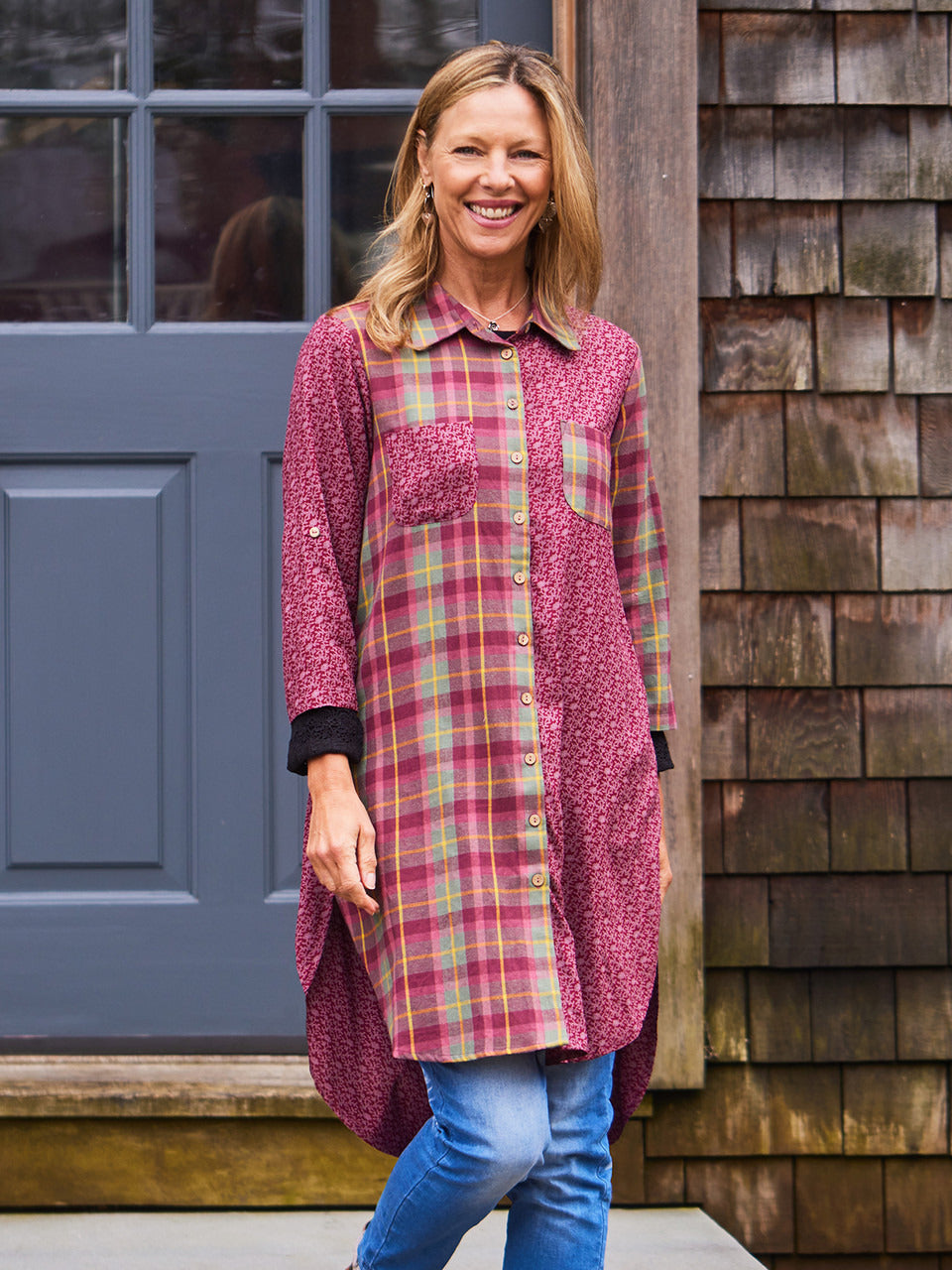 April Cornell Berry Pie Tunic