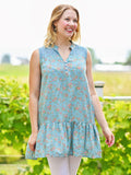April Cornell Mulberry Sleeveless Tunic - Soft Teal