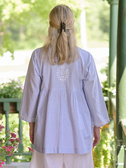 April Cornell Portsmouth Tunic - Blue