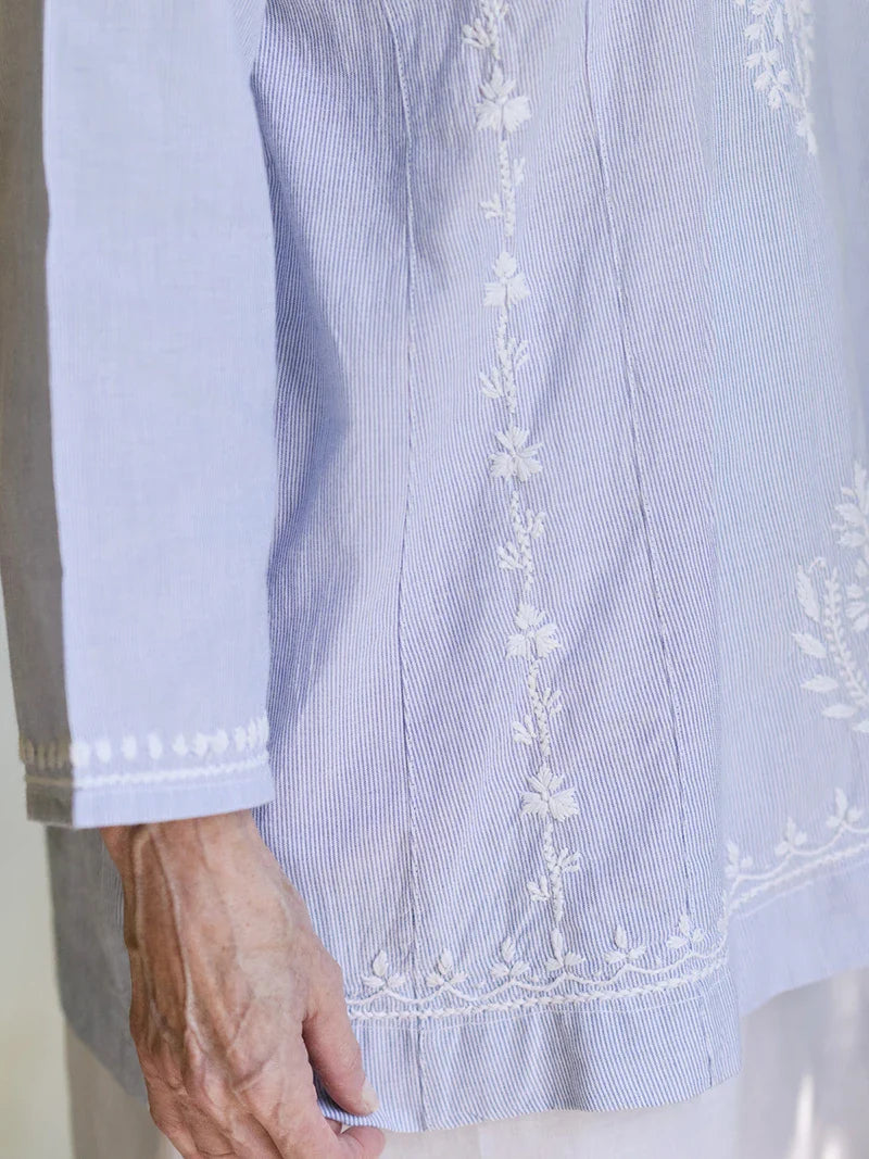 April Cornell Portsmouth Tunic - Blue